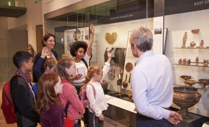 kinderen krijgen geschiedenisles