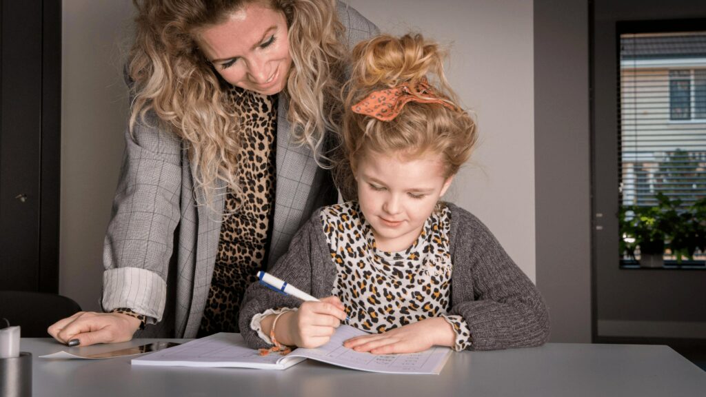 meisje rekenboek groep 3