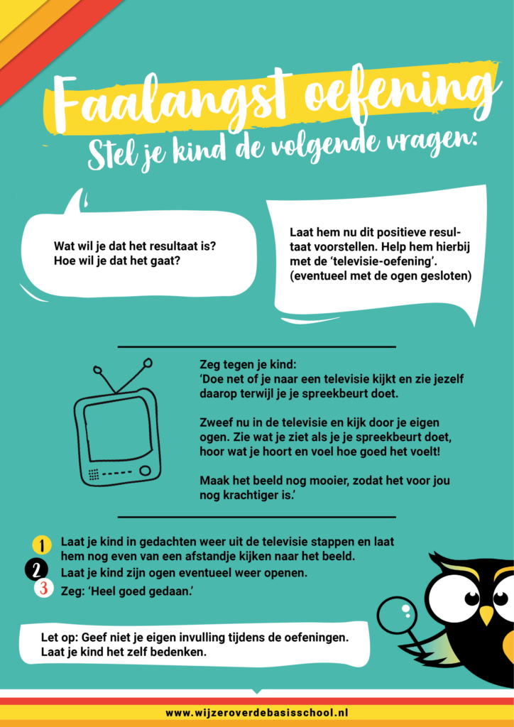 faalangst oefening voor kind