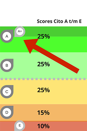 Uitleg scores Cito A