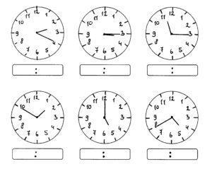 verhaaltjessom 6 klokken voorbeeld