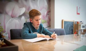 jongen-schrijven-boek