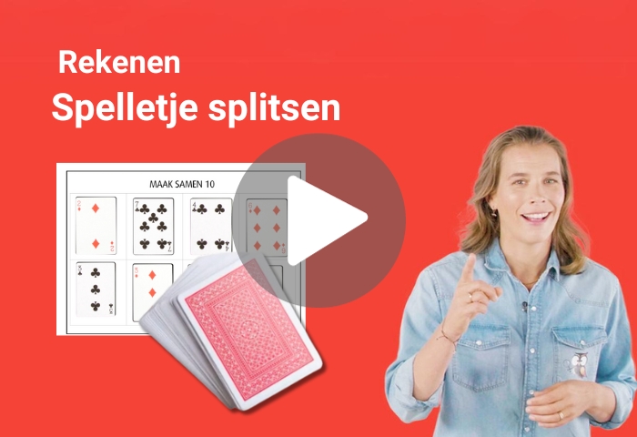 splitsen oefenen groep 3