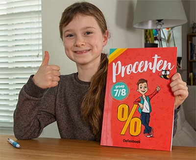 oefenboek procenten oefenen