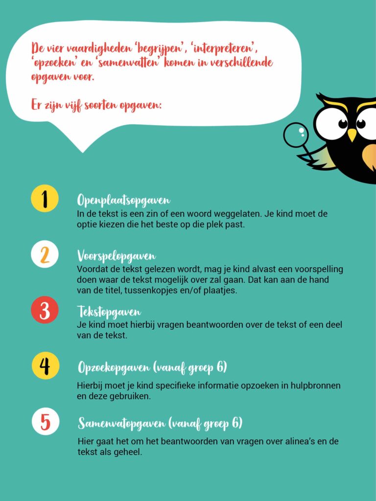 CITO Toets Begrijpend lezen groep 7