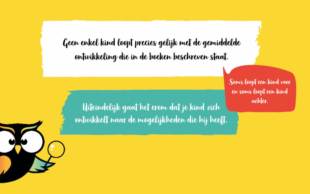 gemiddelde ontwikkeling kind