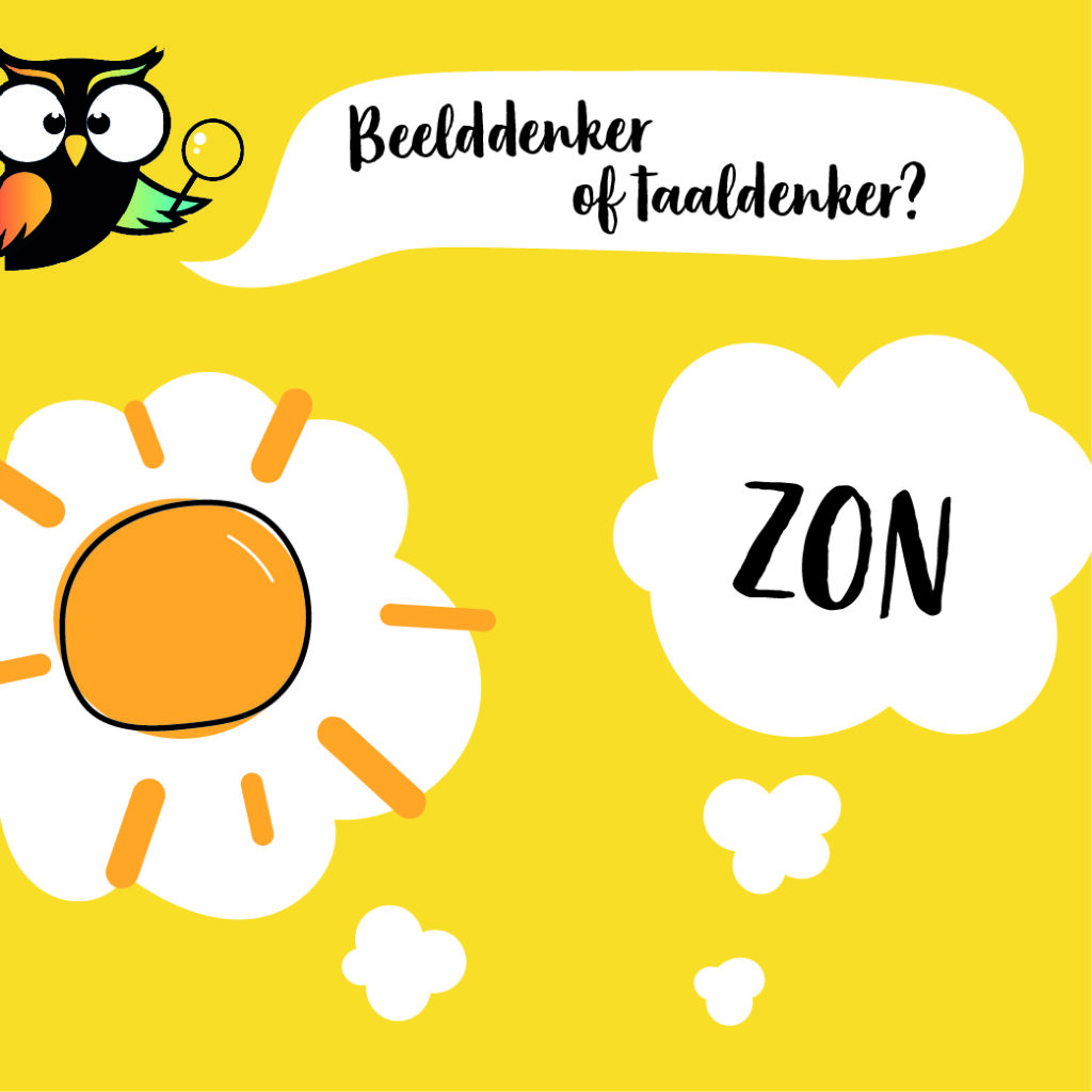 taaldenker of beelddenker