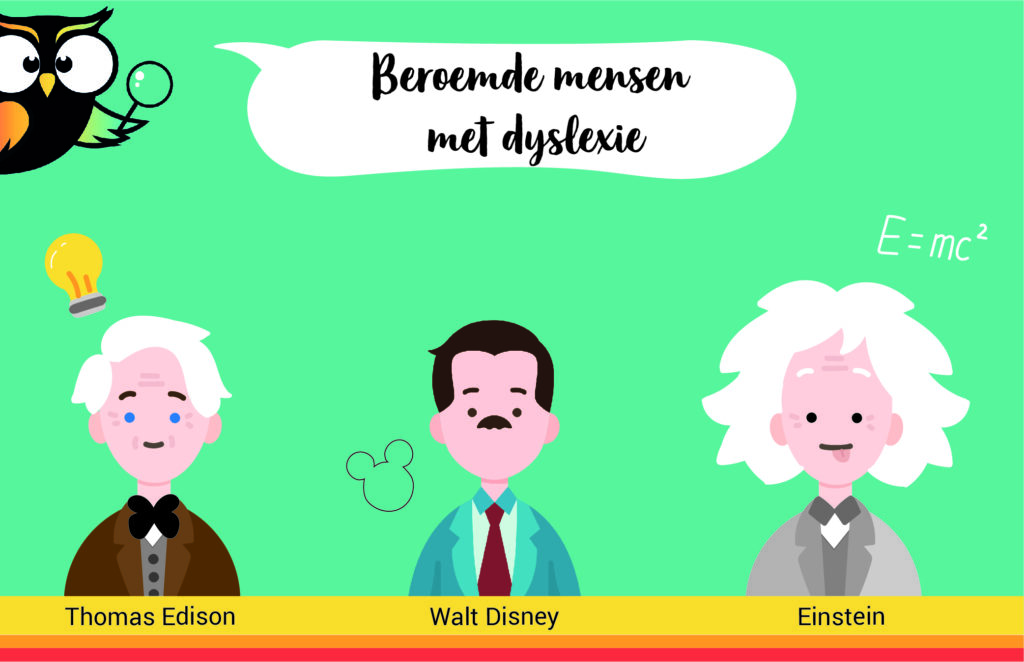 Beroemde mensen dyslexie