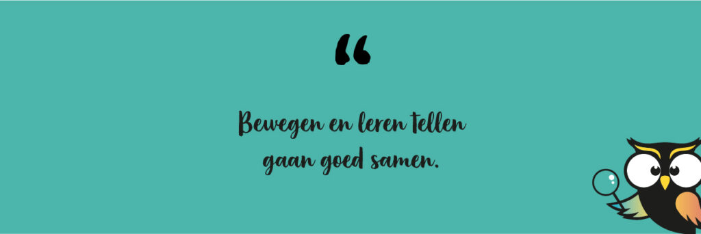 telspelletjes groep 1 bewegen en leren