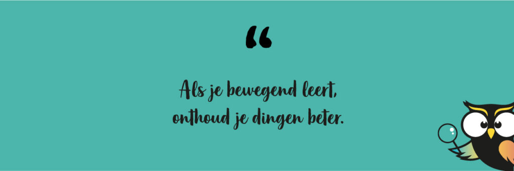 bewegend leren rekenen