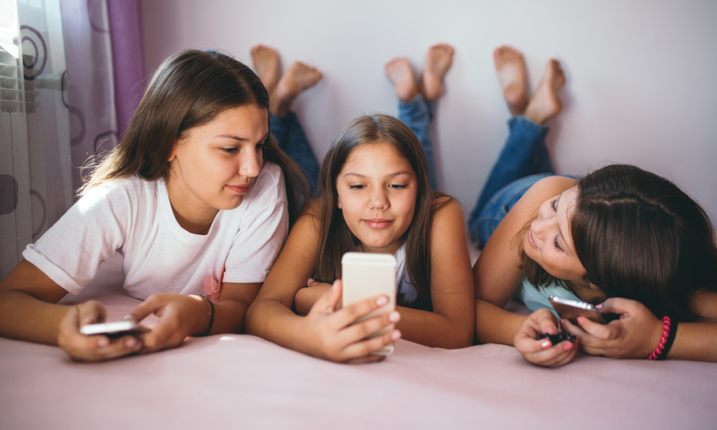 kinderen social media