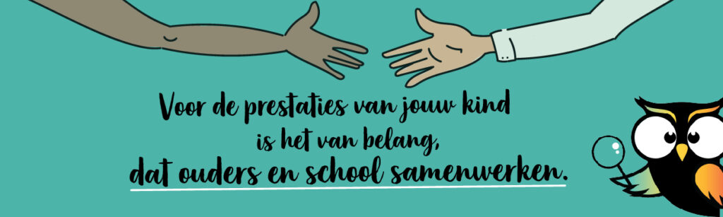 rapportgesprek samenwerken ouder school