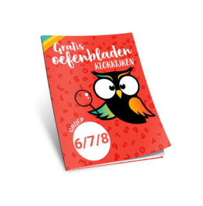 gratis oefenbladen klokkijken groep 6_7_8