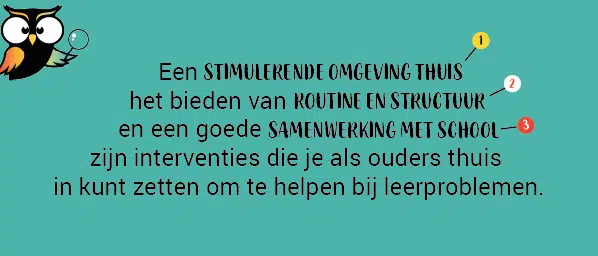helpen bij leerproblemen kind basisschool