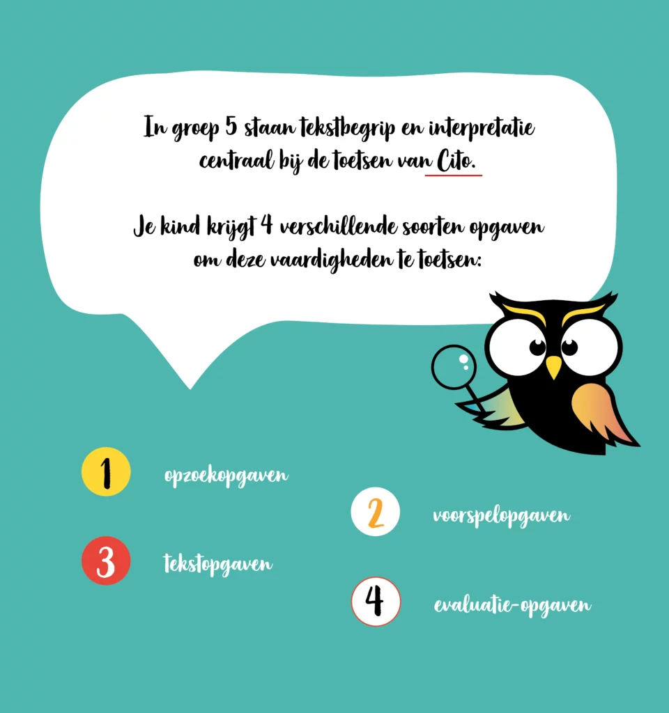 Cito toets groep 5 opgaven