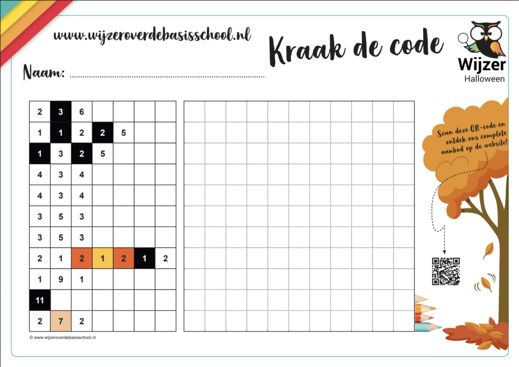 Kraak de code - Halloween