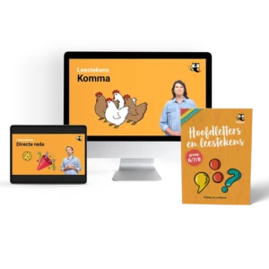 Hoofdletters en Leestekens oefenen