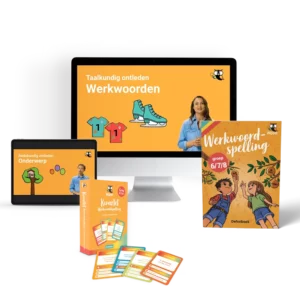 Werkwoordspelling oefenen en spelend leren