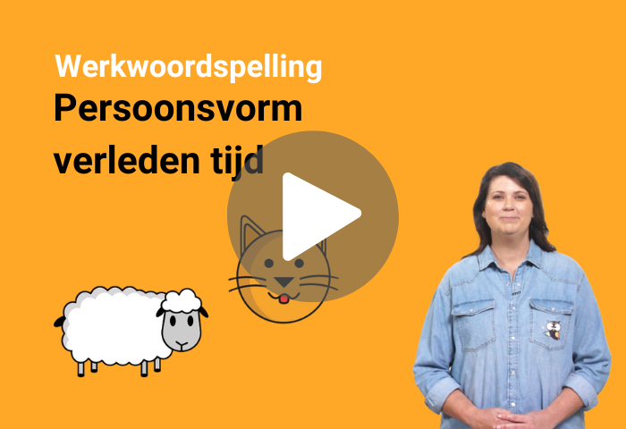 Persoonsvorm verleden tijd uitleg