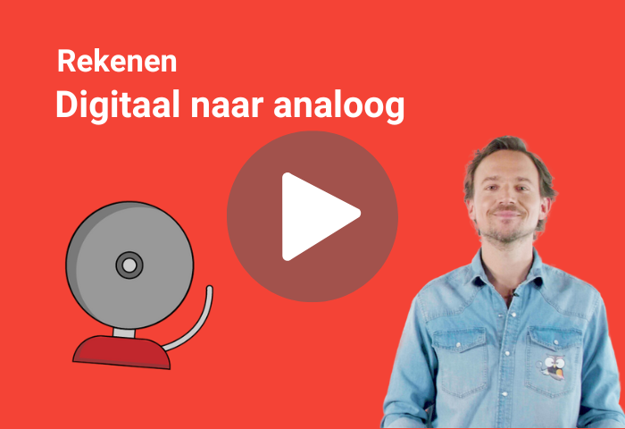 digitaal naar analoog klokkijken