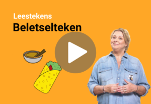beletselteken uitleg